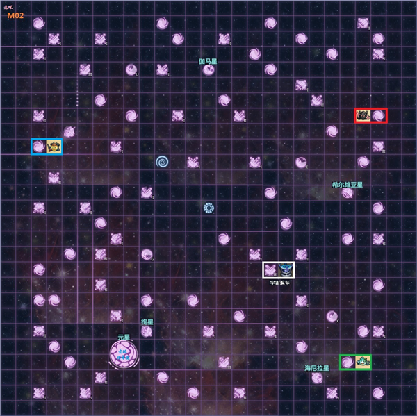 《不思议迷宫》整体星域全图一览