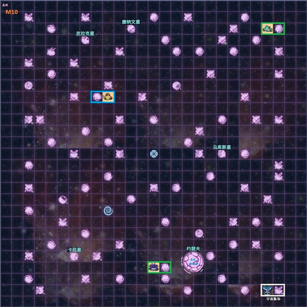 《不思议迷宫》M01-M10全局图一览
