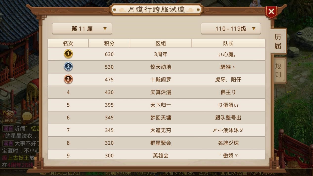 《问道》月道跨服 | 双双晋级,3周年惊现黑马 《问道》月道跨服 | 双双晋级,3周年惊现黑马