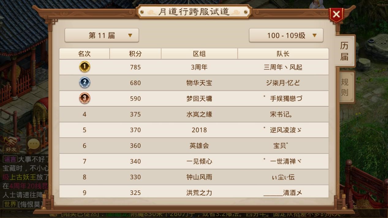 《问道》月道跨服 | 双双晋级,3周年惊现黑马 《问道》月道跨服 | 双双晋级,3周年惊现黑马