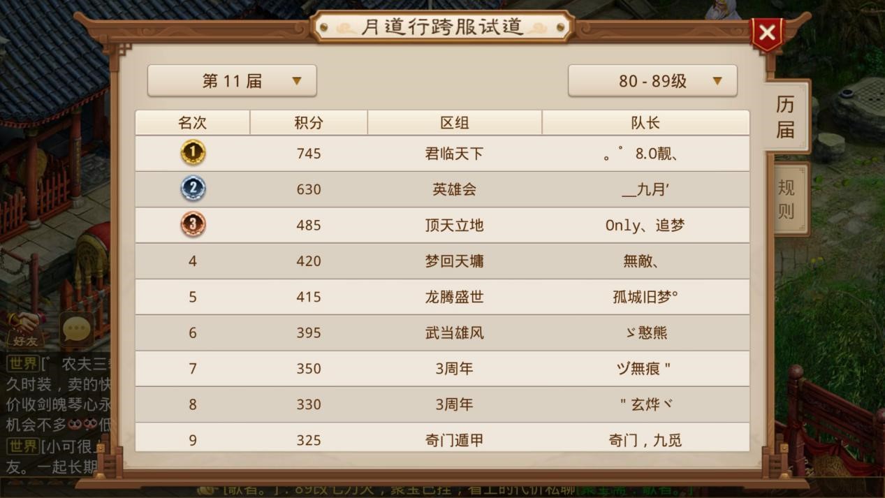 《问道》月道跨服 | 双双晋级,3周年惊现黑马 《问道》月道跨服 | 双双晋级,3周年惊现黑马