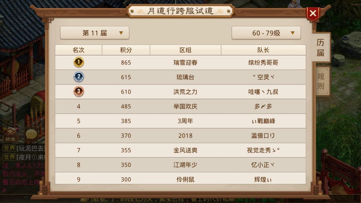 《问道》月道跨服 | 双双晋级,3周年惊现黑马 《问道》月道跨服 | 双双晋级,3周年惊现黑马