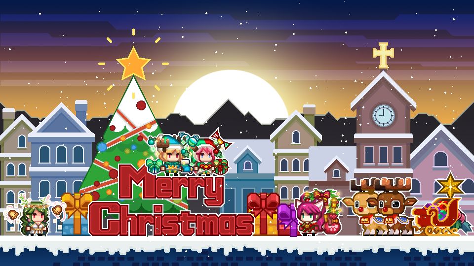 《伊洛纳elona》双旦更新热浪来袭：朱亚祭典，职业进阶，圣诞家具，新年红包！这个冬天不再冷
