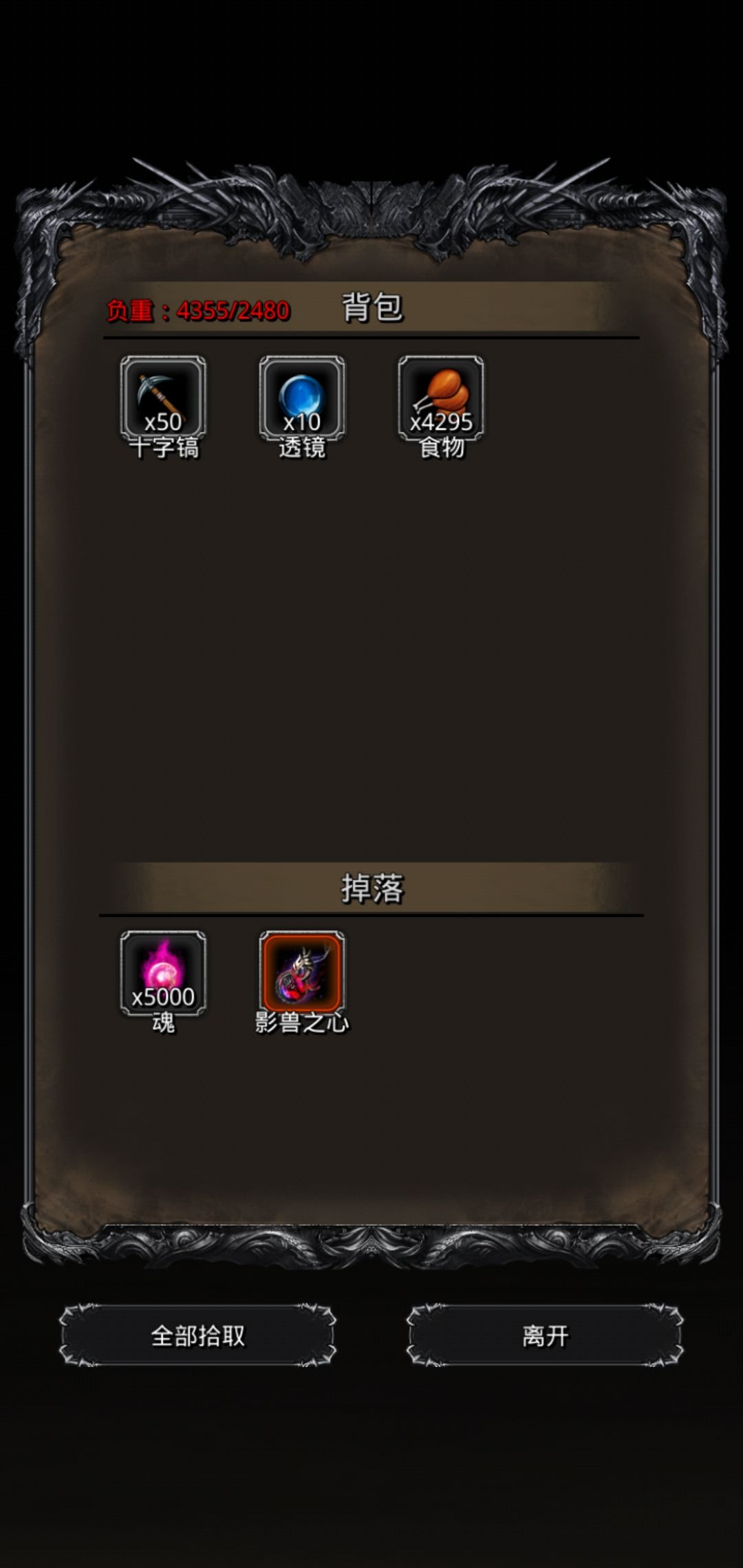 《地下城堡2》裂隙67影兽高配圣龙打法