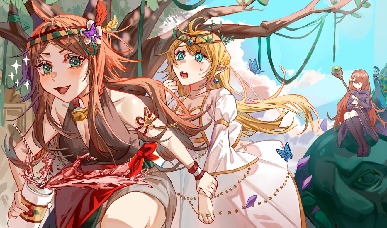 《伊洛纳elona》两周年庆同人绘大赛获奖作品公开啦!十分感谢大家的参与~ 《伊洛纳elona》两周年庆同人绘大赛获奖作品公开啦!十分感谢大家的参与~