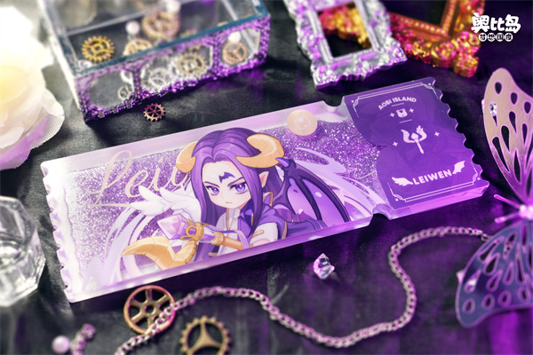 《奥比岛:梦想国度》周边情报 | 奥比男团亚克力流沙票根展示 《奥比岛:梦想国度》周边情报 | 奥比男团亚克力流沙票根展示