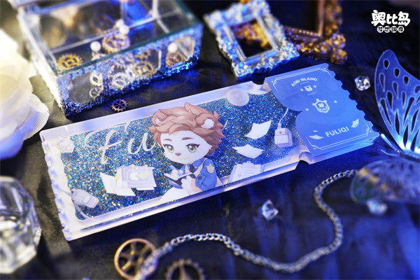 《奥比岛:梦想国度》周边情报 | 奥比男团亚克力流沙票根展示 《奥比岛:梦想国度》周边情报 | 奥比男团亚克力流沙票根展示