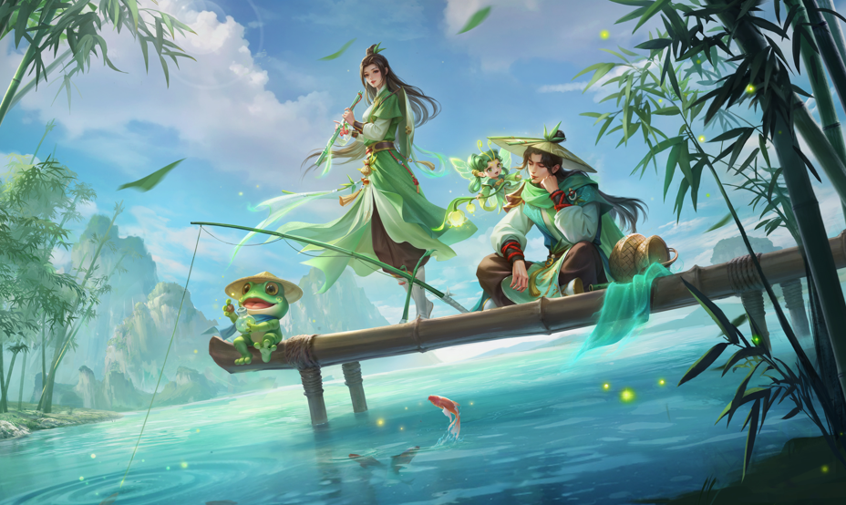 《问道》手游夏日版新时装直送210天!竹林逍遥客时装特效华丽~ 《问道》手游夏日版新时装直送210天!竹林逍遥客时装特效华丽~