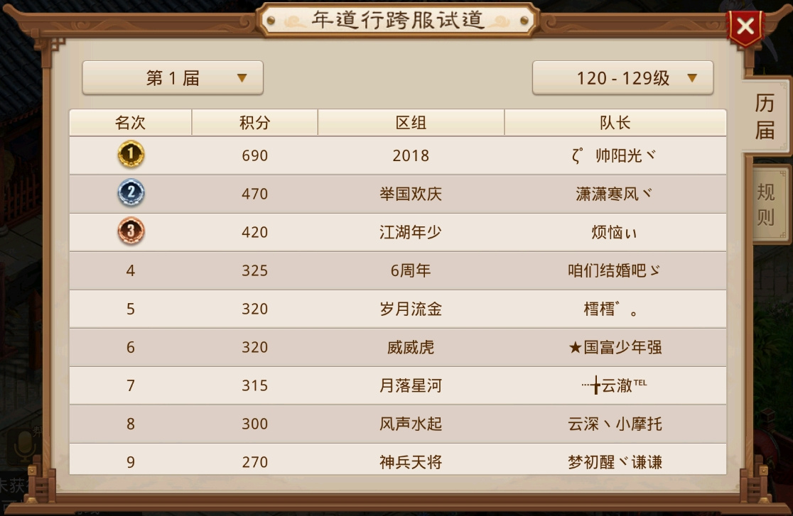 【问道】手游【2025年年道跨服战报】检验过去一年的成果， 决出中洲大陆的最强王者