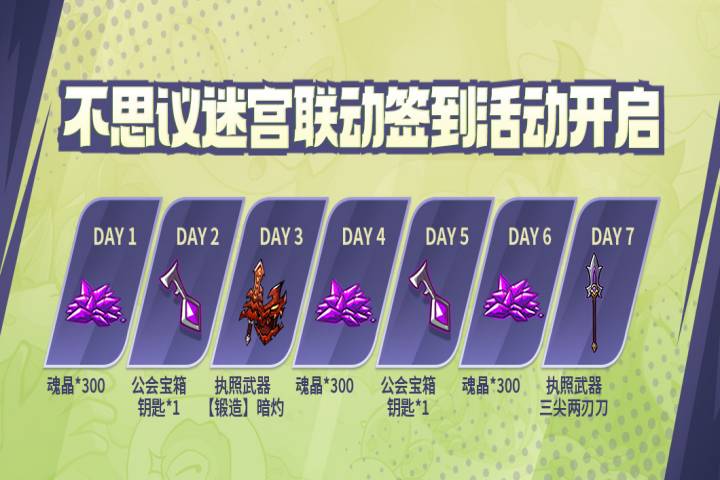 《失落城堡》失落城堡X不思议迷宫联动大版本开启！全新联动外观&执照武器来袭！